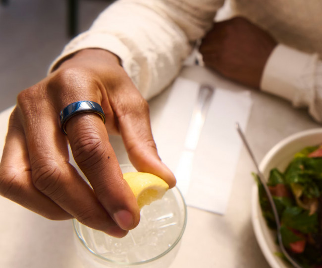 Розумне кільце Oura Ring 4 Ceramic Midnight